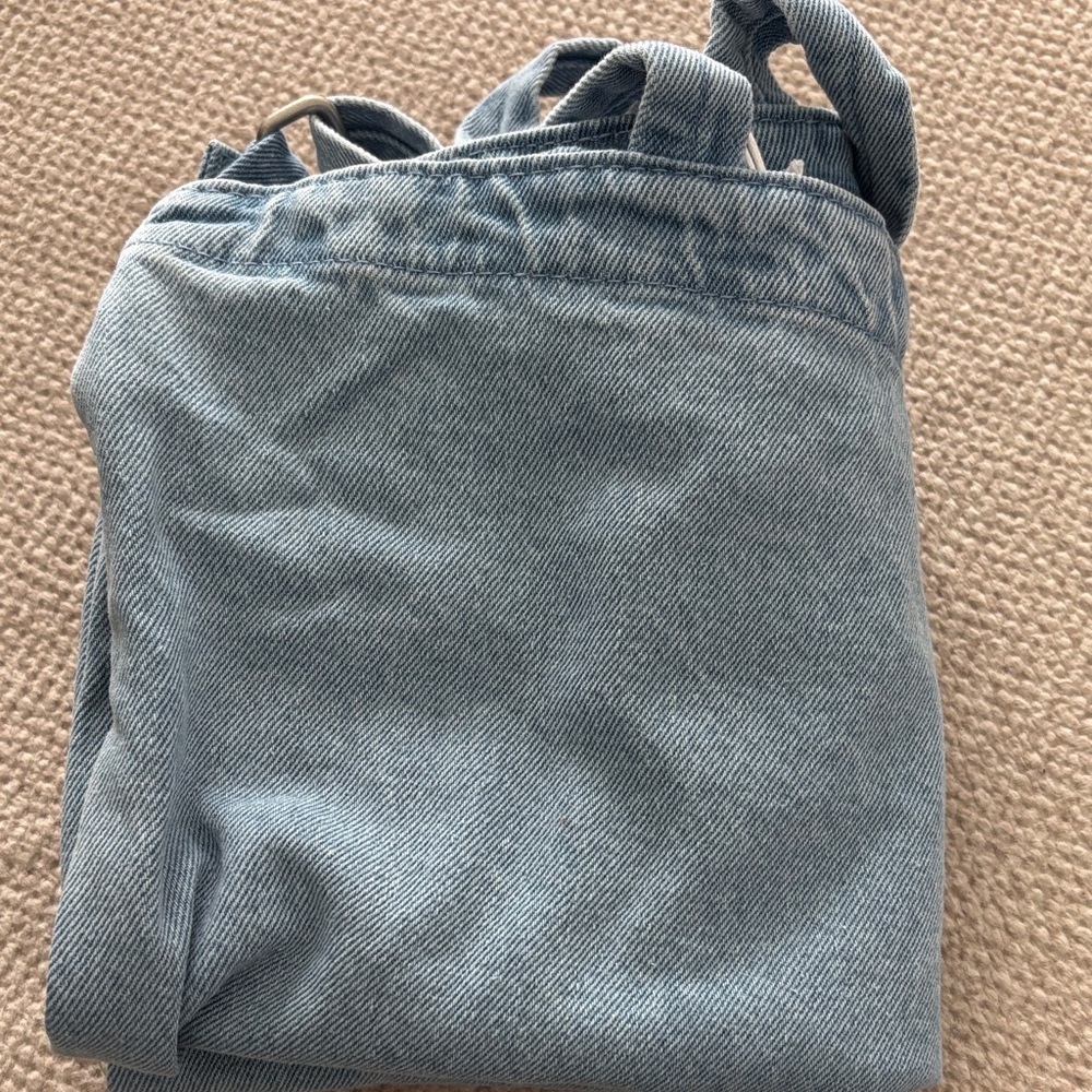 BAGGU Light Blue Denim Duck Tote -NWT - Picture 10 of 10